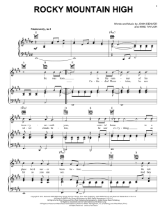Rocky Mountain High von John Denver (Download) 