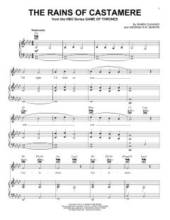 The Rains Of Castamere von Ramin Djawadi (Download) 
