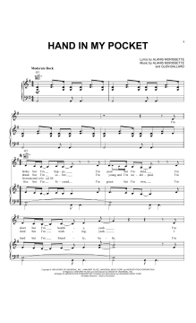 Hand In My Pocket von Alanis Morissette (Download) 