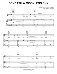 Beneath A Moonless Sky von Glenn Slater (Download) 