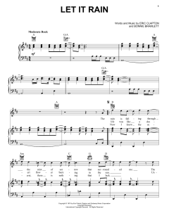 Let It Rain von Eric Clapton (Download) 