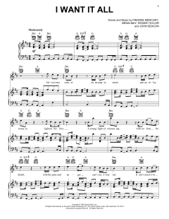 I Want It All von Queen (Download) 