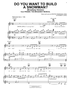 Do You Want To Build A Snowman? von Robert Lopez (Download) 