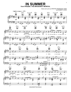 In Summer von Robert Lopez (Download) 
