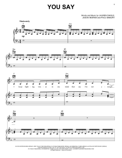 You Say von Lauren Daigle (Download) 