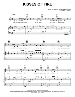 Kisses Of Fire von ABBA (Download) 