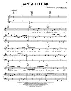 Santa Tell Me von Ariana Grande (Download) 