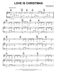 Love Is Christmas von Sara Bareilles (Download) 