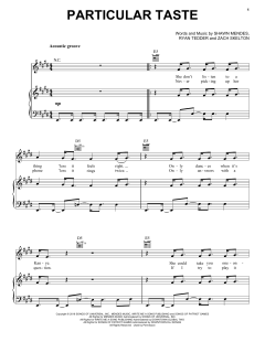 Particular Taste von Shawn Mendes (Download) 