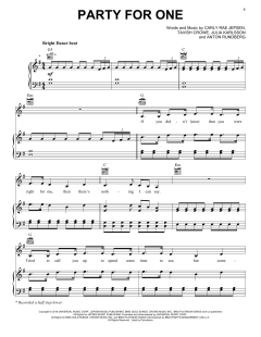 Party For One von Carly Rae Jepsen (Download) 