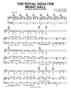The Royal Doulton Music Hall von Marc Shaiman (Download) 