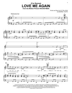 (I'm Gonna) Love Me Again von Elton John (Download) 