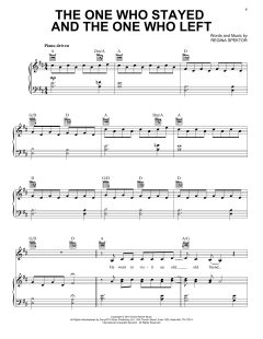 The One Who Stayed And The One Who Left von Regina Spektor (Download) 
