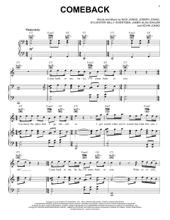 Comeback von Jonas Brothers (Download) 