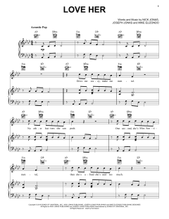 Love Her von Jonas Brothers (Download) 