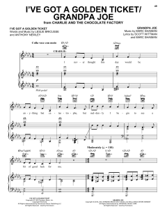 I've Got A Golden Ticket / Grandpa Joe von Marc Shaiman (Download) 