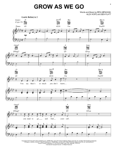 Grow As We Go von Ben Platt (Download) 