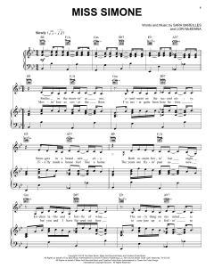Miss Simone von Sara Bareilles (Download) 
