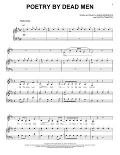 Poetry By Dead Men von Sara Bareilles (Download) 