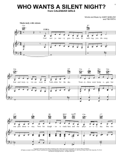 Who Wants A Silent Night? von Gary Barlow (Download) 