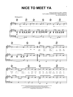 Nice To Meet Ya von Niall Horan (Download) 