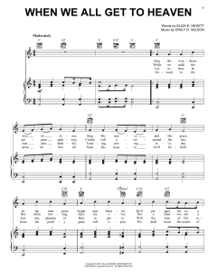 When We All Get To Heaven von Eliza E. Hewitt (Download) 