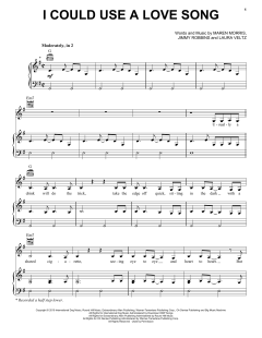 I Could Use A Love Song von Maren Morris (Download) 