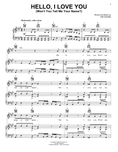 Hello, I Love You von The Doors (Download) 