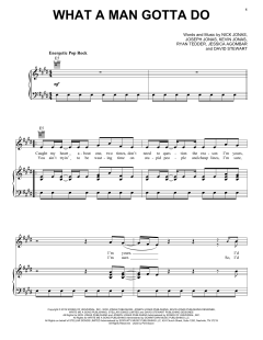 What A Man Gotta Do von Jonas Brothers (Download) 