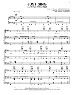 Just Sing von Max Martin (Download) 
