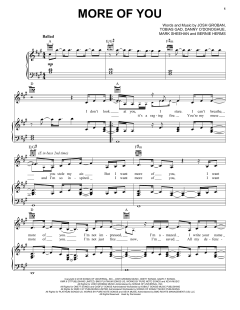 More Of You von Josh Groban (Download) 