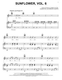 Sunflower, Vol. 6 von Harry Styles (Download) 