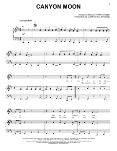 Canyon Moon von Harry Styles (Download) 