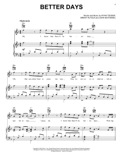 Better Days von OneRepublic (Download) 