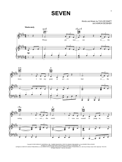 seven von Taylor Swift (Download) 