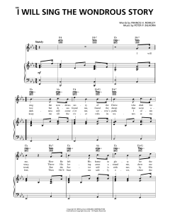 I Will Sing The Wondrous Story von Francis H. Rowley (Download) 