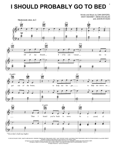 I Should Probably Go To Bed von Dan + Shay (Download) 