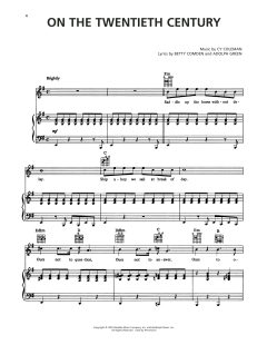 On The Twentieth Century von Cy Coleman (Download) 