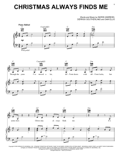 Christmas Always Finds Me von Ingrid Andress (Download) 