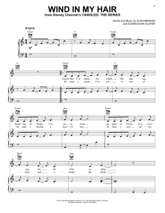 Wind In My Hair von Alan Menken (Download) 