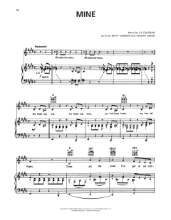 Mine von Cy Coleman (Download) 