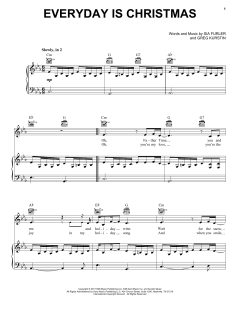 Everyday Is Christmas von Sia (Download) 