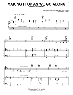 Making It Up As We Go Along von Robert Lopez (Download) 