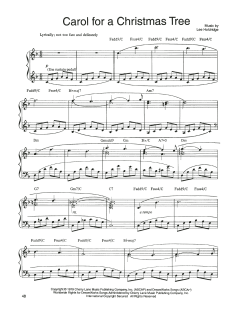 Carol For A Christmas Tree von Lee Holdridge (Download) 