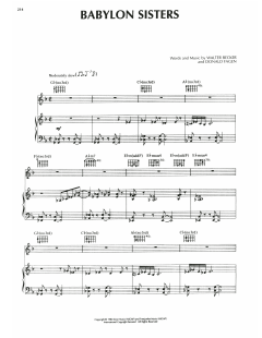 Babylon Sisters von Steely Dan (Download) 