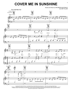 Cover Me In Sunshine von Maureen McDonald (Download) 