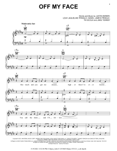 Off My Face von Justin Bieber (Download) 