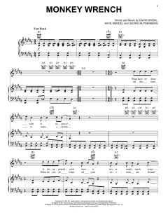 Monkey Wrench von Foo Fighters (Download) 