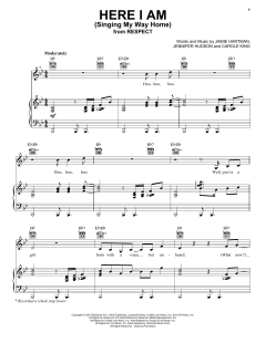Here I Am (Singing My Way Home) von Jennifer Hudson (Download) 