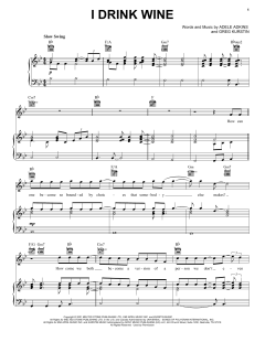 I Drink Wine von Adele (Download) 